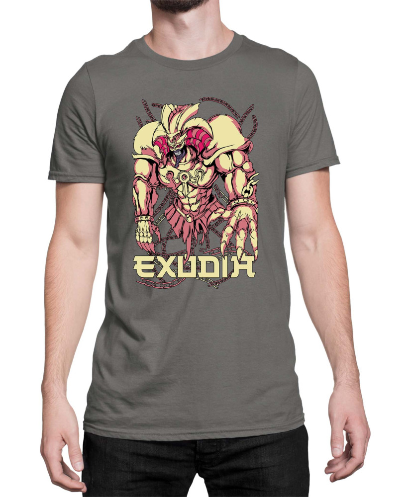Мъжка Тениска Japan Manga Anime Comics Yu Gi Oh Exodia