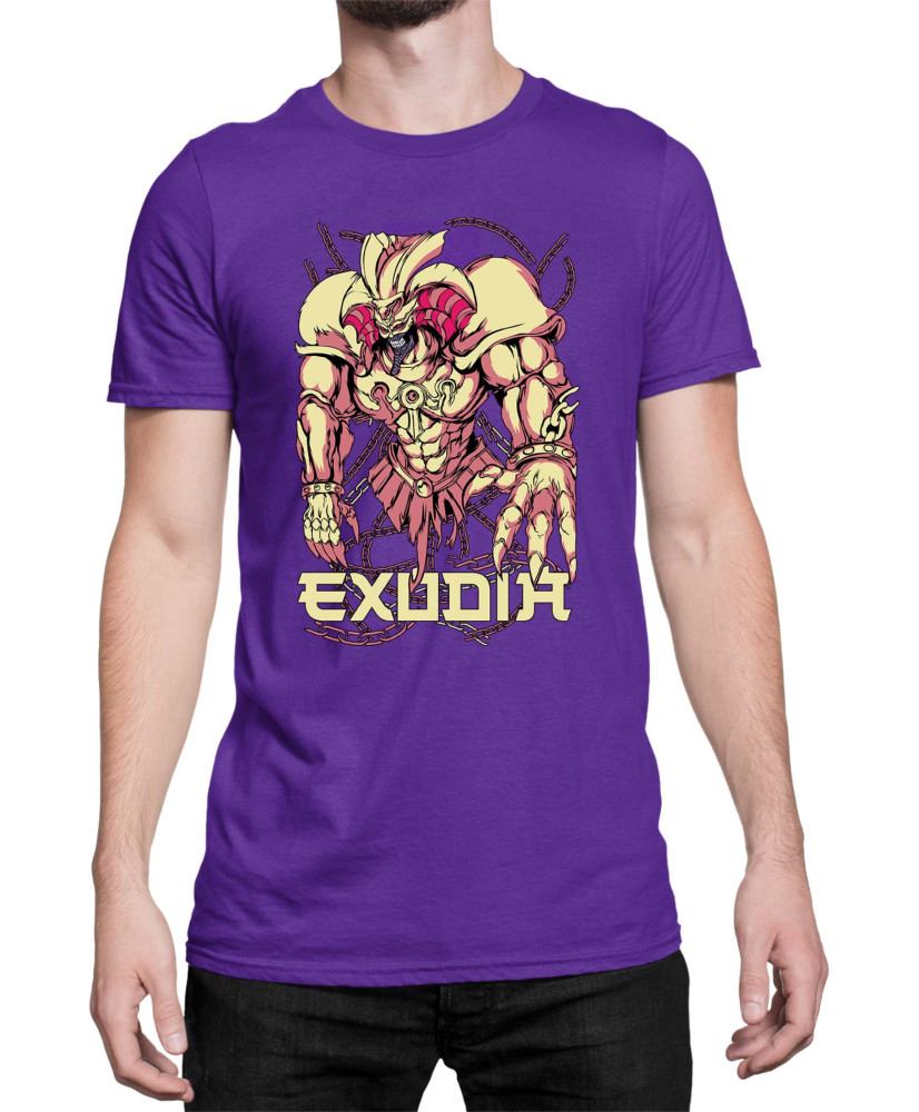 Мъжка Тениска Japan Manga Anime Comics Yu Gi Oh Exodia