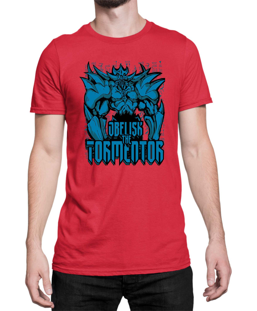 Мъжка Тениска Japan Manga Anime Comics Yu Gi Oh Obelisk The Tormentor
