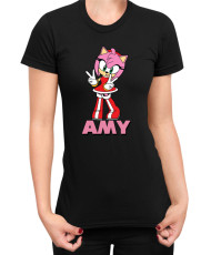 Дамска Тениска Sonic The Hedgehog Amy 01