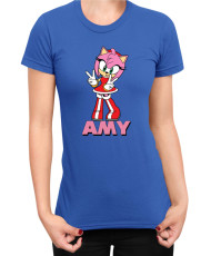 Дамска Тениска Sonic The Hedgehog Amy 01