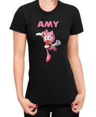 Дамска Тениска Sonic The Hedgehog Amy 02