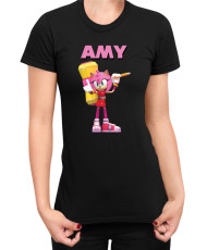 Дамска Тениска Sonic The Hedgehog Amy 03