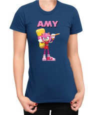 Дамска Тениска Sonic The Hedgehog Amy 03