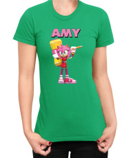 Дамска Тениска Sonic The Hedgehog Amy 03