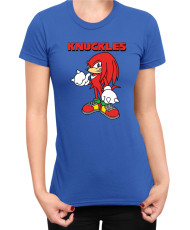 Дамска Тениска Sonic The Hedgehog Knuckles 01