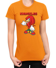 Дамска Тениска Sonic The Hedgehog Knuckles 01