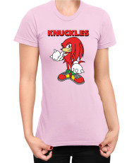 Дамска Тениска Sonic The Hedgehog Knuckles 01