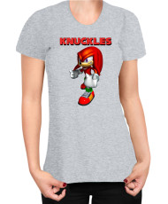 Дамска Тениска Sonic The Hedgehog Knuckles 03