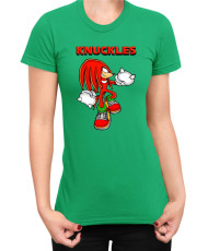 Дамска Тениска Sonic The Hedgehog Knuckles 04