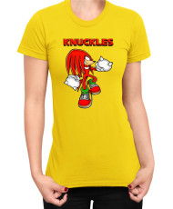 Дамска Тениска Sonic The Hedgehog Knuckles 04