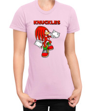 Дамска Тениска Sonic The Hedgehog Knuckles 04