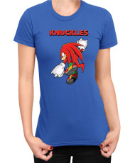 Дамска Тениска Sonic The Hedgehog Knuckles 05