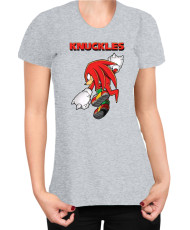 Дамска Тениска Sonic The Hedgehog Knuckles 05