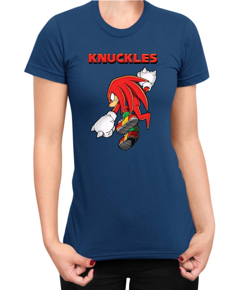 Дамска Тениска Sonic The Hedgehog Knuckles 05