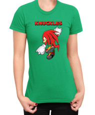 Дамска Тениска Sonic The Hedgehog Knuckles 05