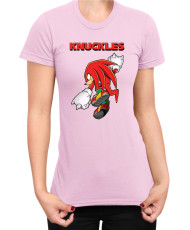 Дамска Тениска Sonic The Hedgehog Knuckles 05
