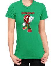 Дамска Тениска Sonic The Hedgehog Knuckles 06