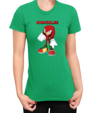 Дамска Тениска Sonic The Hedgehog Knuckles 07