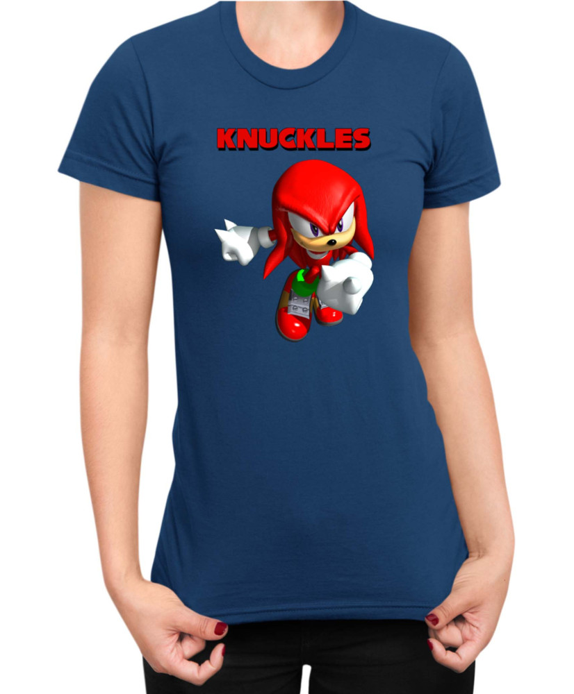 Дамска Тениска Sonic The Hedgehog Knuckles 08