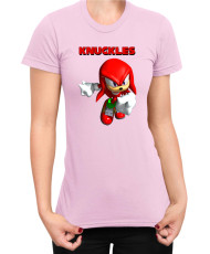 Дамска Тениска Sonic The Hedgehog Knuckles 08
