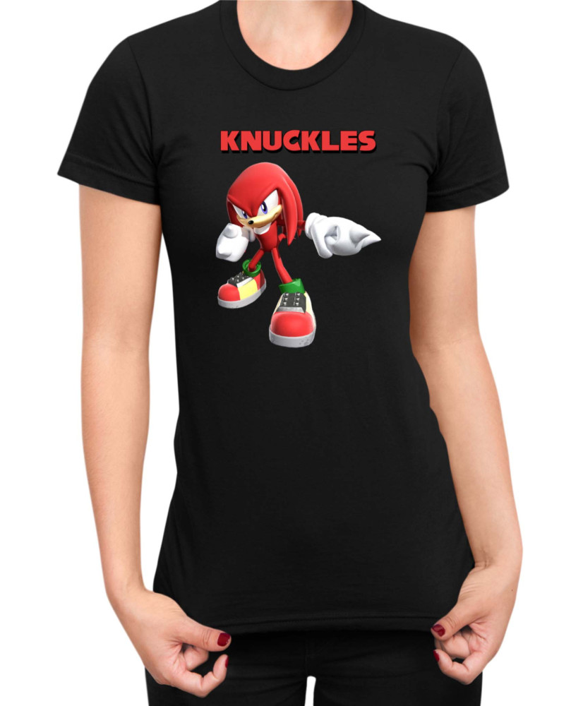 Дамска Тениска Sonic The Hedgehog Knuckles 09