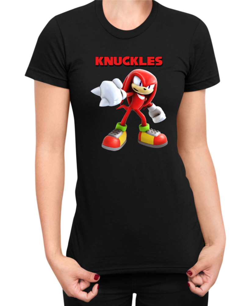 Дамска Тениска Sonic The Hedgehog Knuckles 10