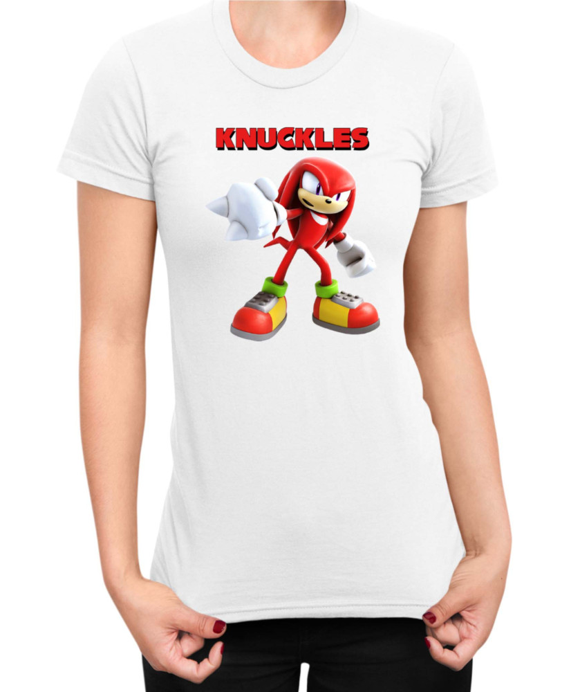 Дамска Тениска Sonic The Hedgehog Knuckles 10