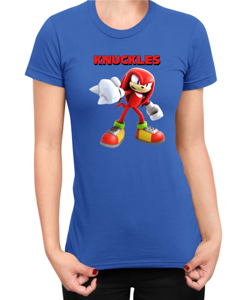 Дамска Тениска Sonic The Hedgehog Knuckles 10