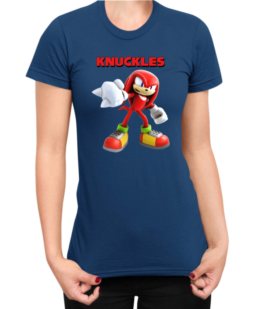 Дамска Тениска Sonic The Hedgehog Knuckles 10