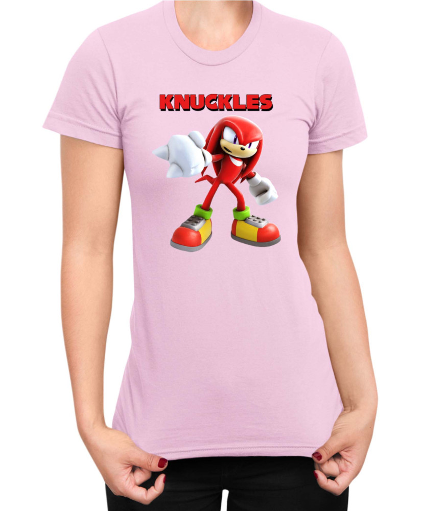 Дамска Тениска Sonic The Hedgehog Knuckles 10