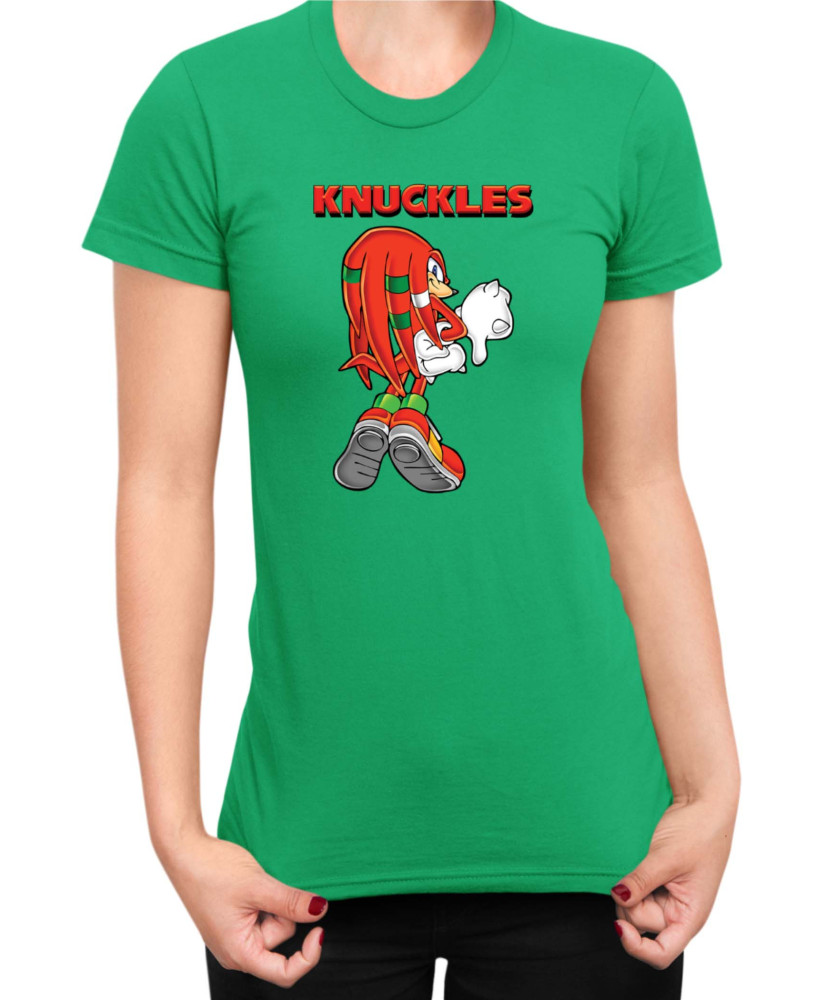Дамска Тениска Sonic The Hedgehog Knuckles 11