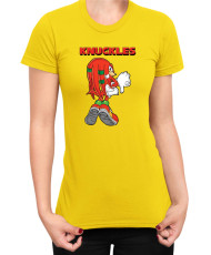 Дамска Тениска Sonic The Hedgehog Knuckles 11