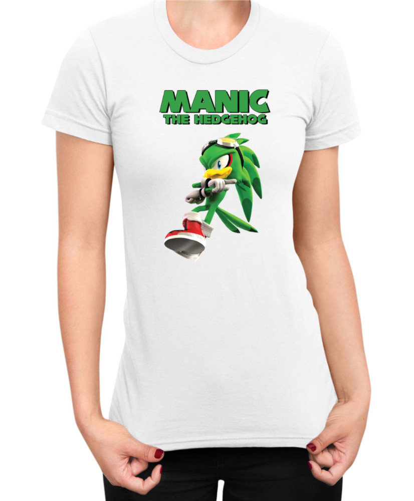 Дамска Тениска Sonic The Hedgehog Manic 01