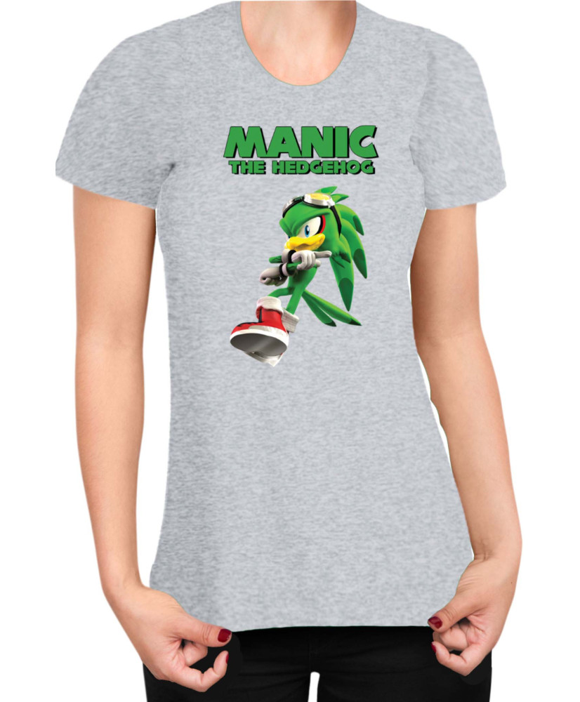 Дамска Тениска Sonic The Hedgehog Manic 01