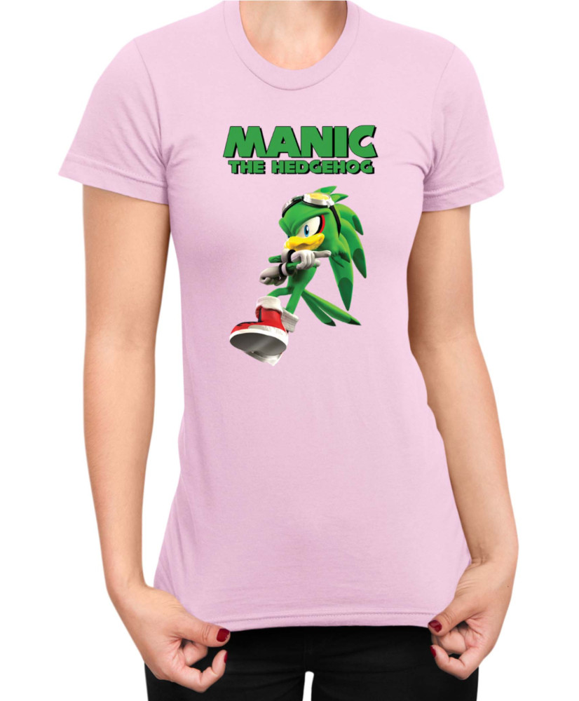 Дамска Тениска Sonic The Hedgehog Manic 01