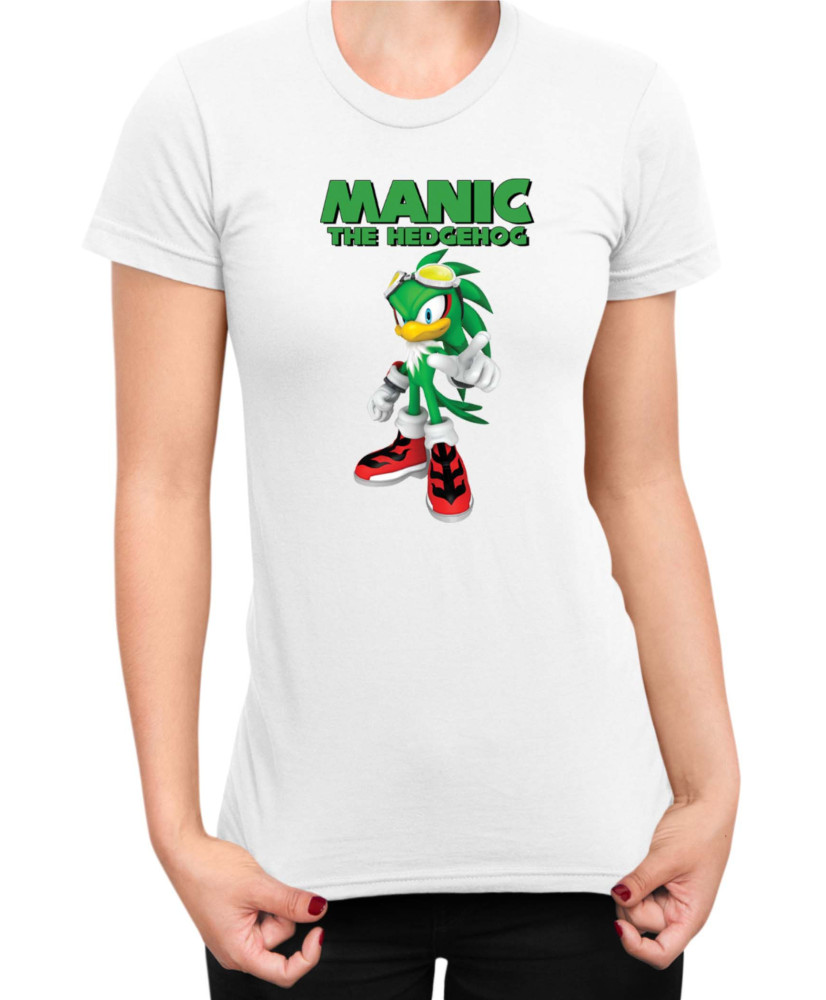 Дамска Тениска Sonic The Hedgehog Manic 02