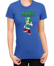 Дамска Тениска Sonic The Hedgehog Manic 02