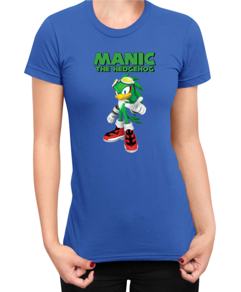 Дамска Тениска Sonic The Hedgehog Manic 02