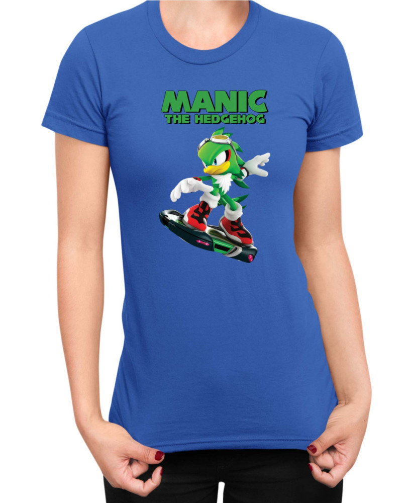 Дамска Тениска Sonic The Hedgehog Manic 03
