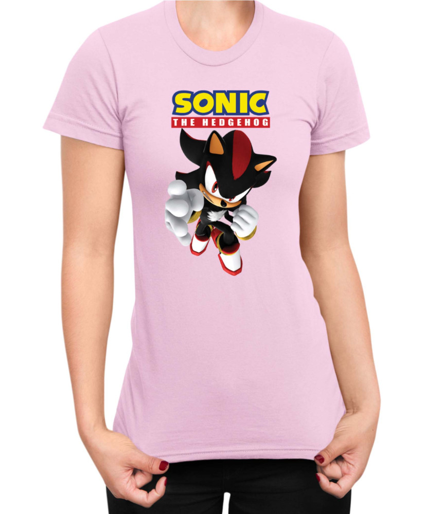 Дамска Тениска Sonic The Hedgehog Shadow 07 Дамска Тениска Sonic The Hedgehog Shadow 07