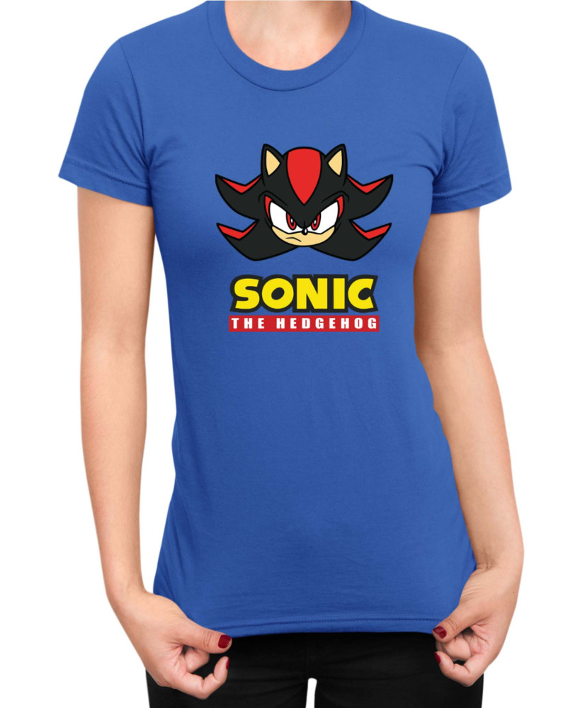 Дамска Тениска Sonic The Hedgehog Shadow Face 01