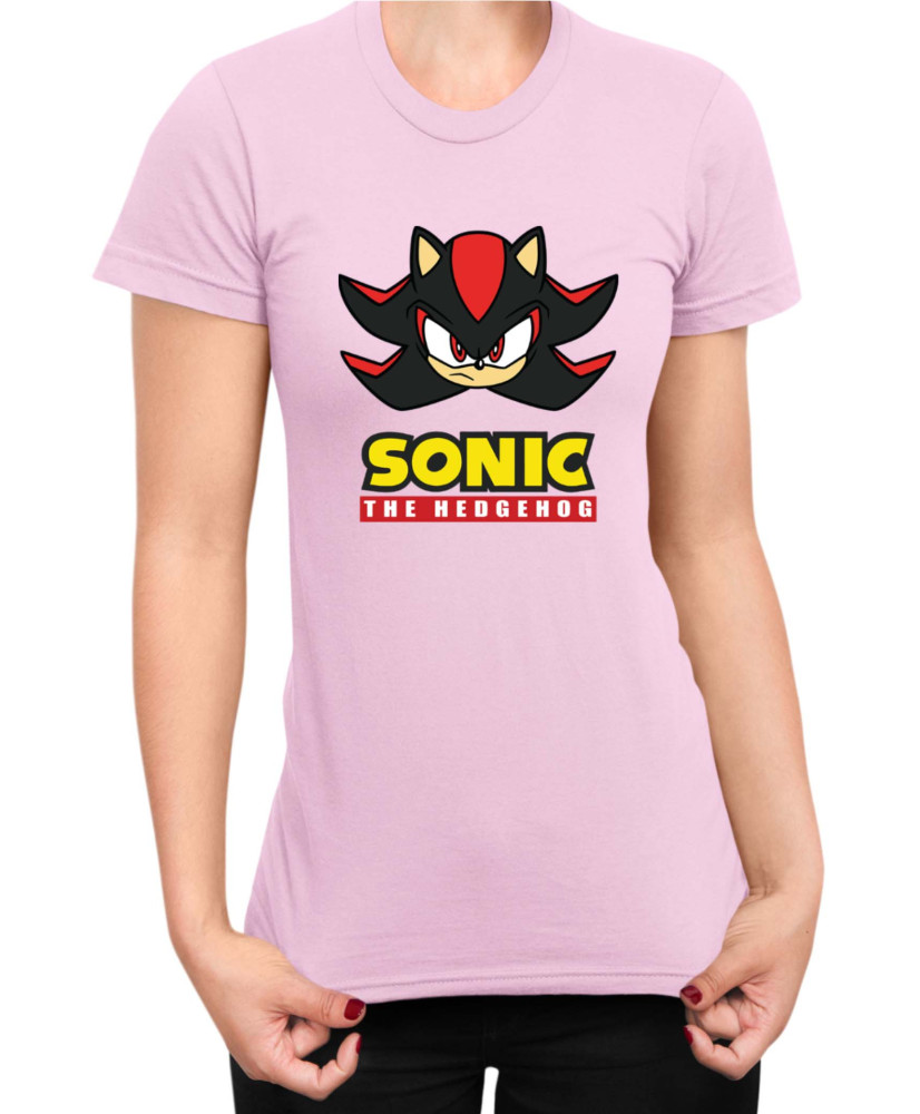 Дамска Тениска Sonic The Hedgehog Shadow Face 01