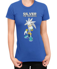 Дамска Тениска Sonic The Hedgehog Silver 01