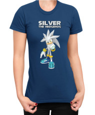Дамска Тениска Sonic The Hedgehog Silver 01