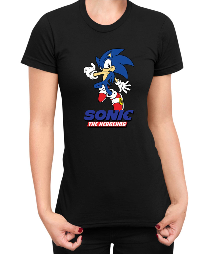 Дамска Тениска Sonic The Hedgehog Sonic 09
