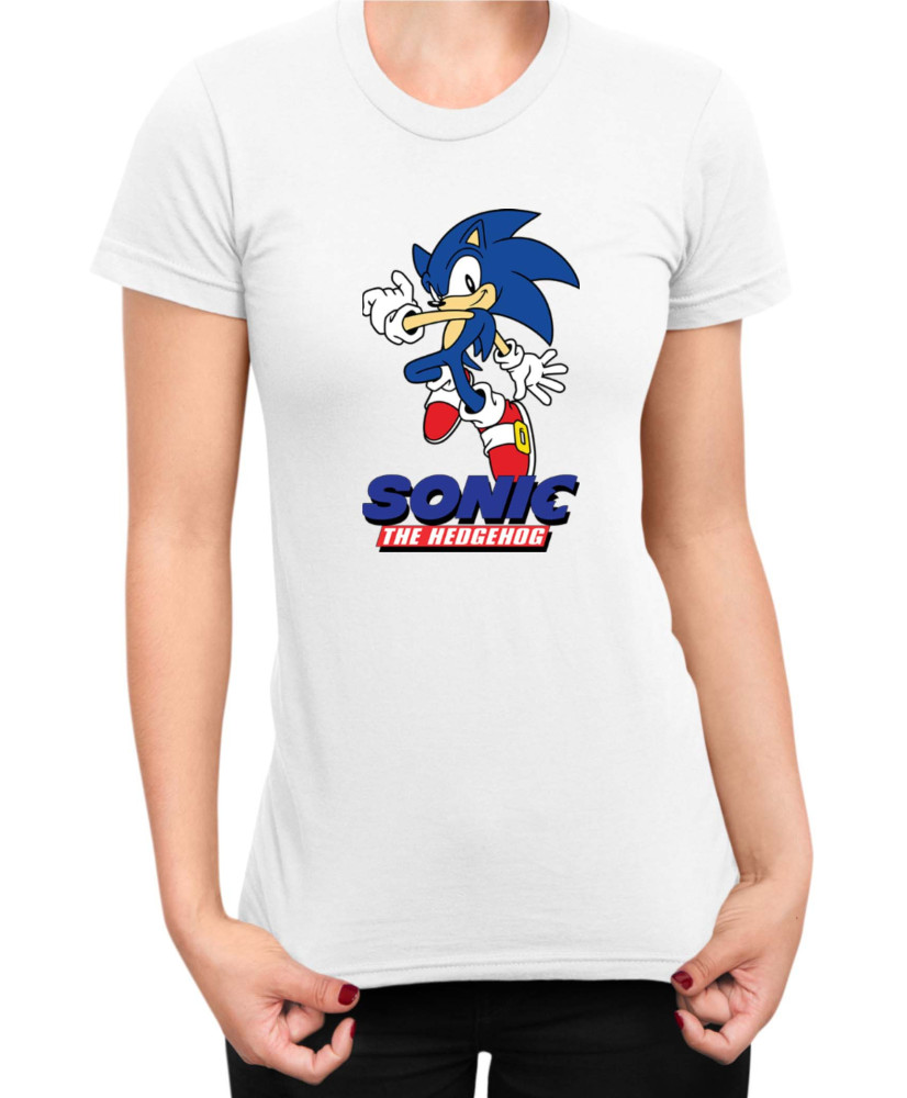 Дамска Тениска Sonic The Hedgehog Sonic 09