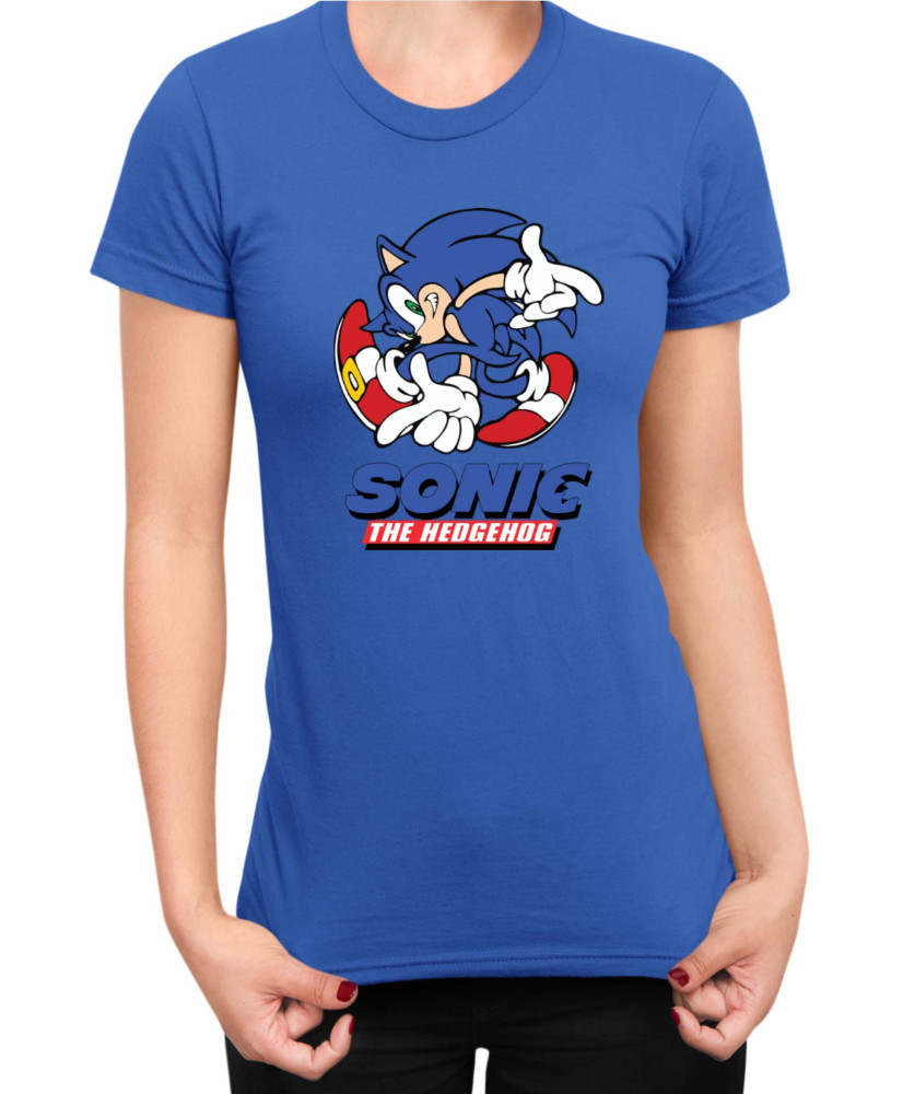 Дамска Тениска Sonic The Hedgehog Sonic 10