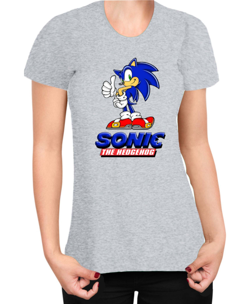 Дамска Тениска Sonic The Hedgehog Sonic 11