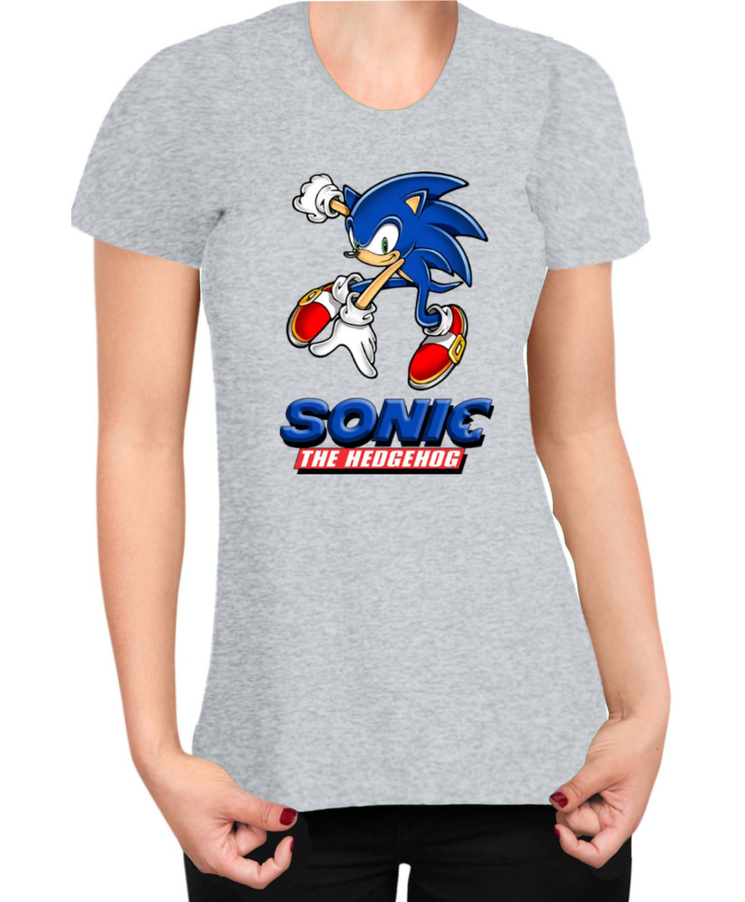 Дамска Тениска Sonic The Hedgehog Sonic 12